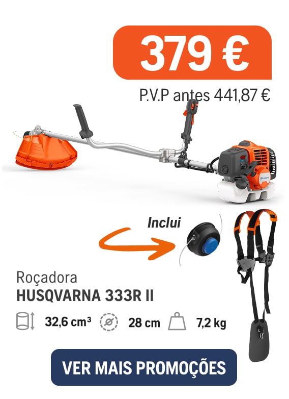 Desbrozadora Husqvarna 333R II, 399€
