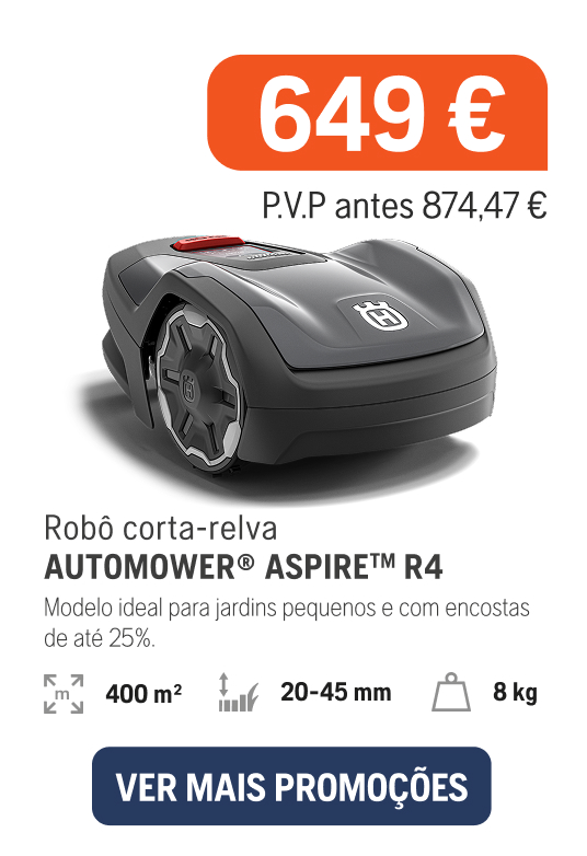 Robot cortacésped Automower Aspire R4, 649€