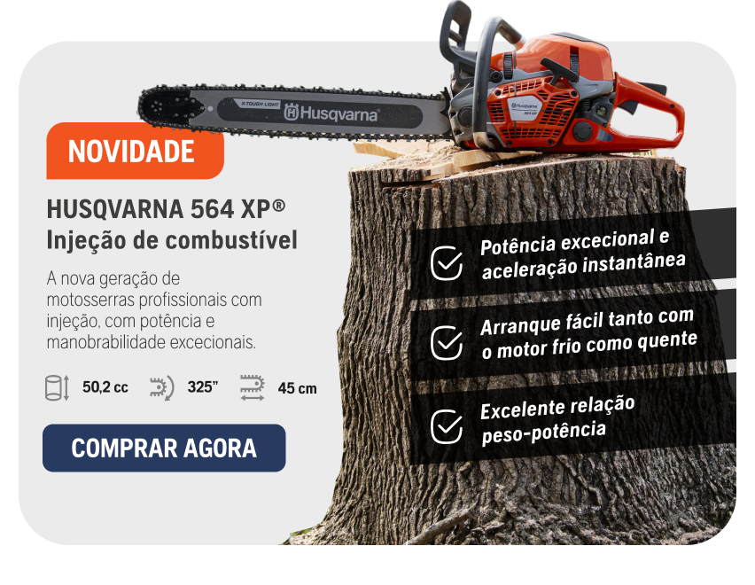 Novedad Husqvarna 564 XP, inyección de combustible
