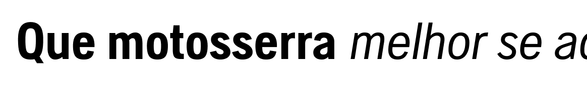 ¿Qué motosierra se adapta mejor a tus necesidades?