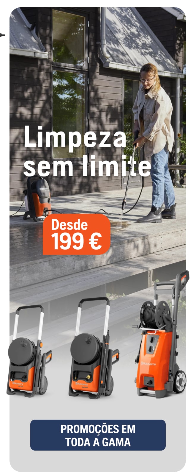 Hidrolimpiadoras Husqvarna