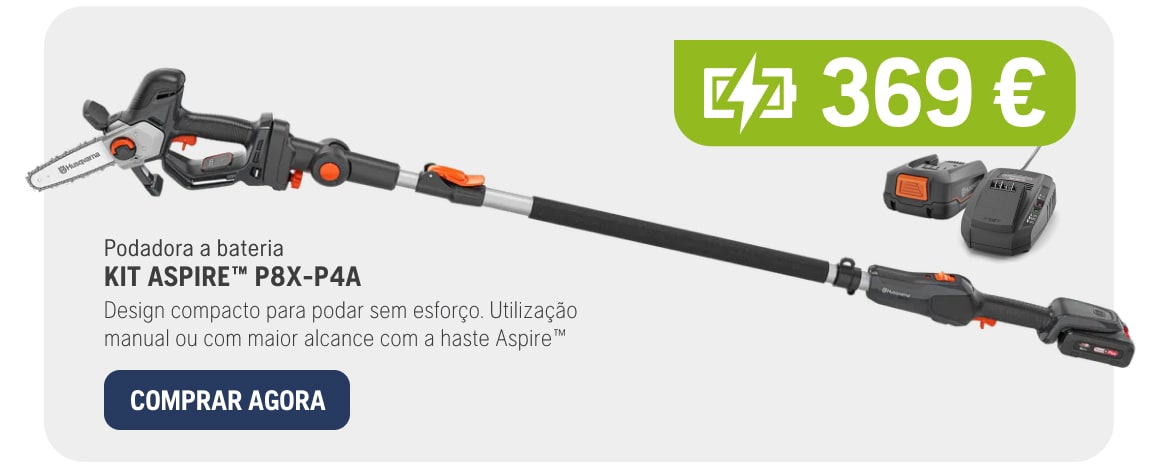 Podadora batería Kit Aspire P8X-P4A, 369€