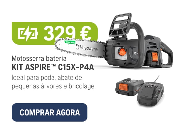 Motosierra batería Kit Aspire C15X-P4A, 329€