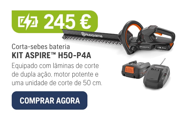 Cortasetos batería Kit Aspire H50-P4A, 245€