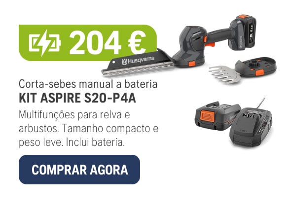 Cortasetos de mano batería Kit Aspire S20-P4A, 199€