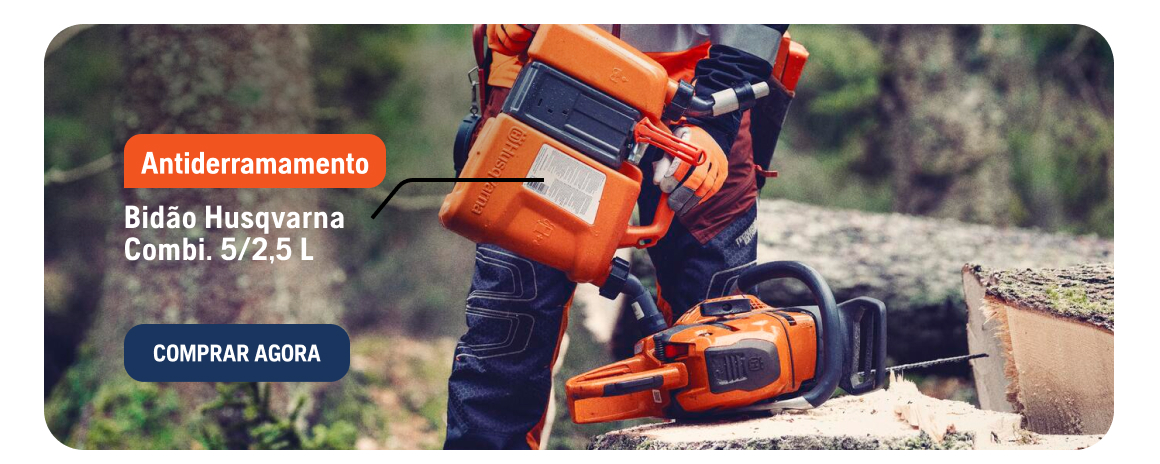 Bidón Husqvarna Combi 5/2,5 litros, anti-rebose